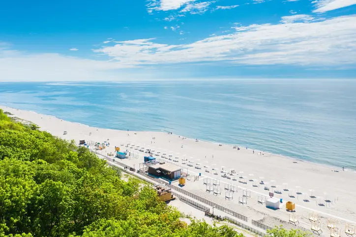 Пляж в Янтарном