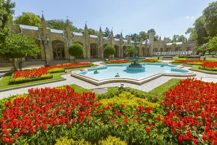 Нарзанная галерея в Кисловодске